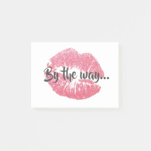 Übrigens... Post-it Klebezettel