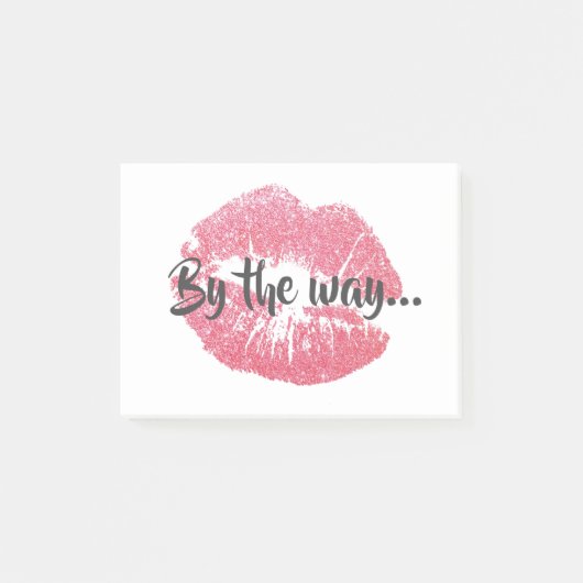 Übrigens... Post-it Klebezettel (Vorderseite)