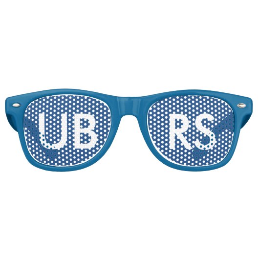 UBRS BLAUE Brille für FANS! Sonnenbrille (Vorderseite)