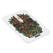 Ubud Bali Indonesien Reise Magnet (Rechte Seite)