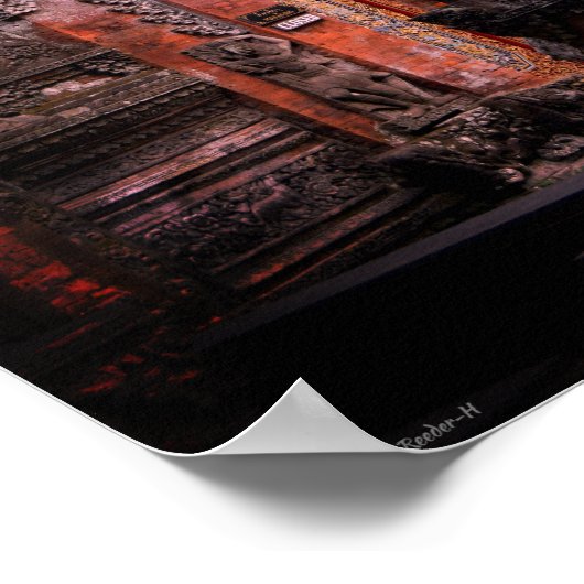 Ubud Bali Poster (Ecke)