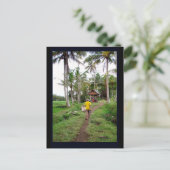 Ubud Bali Postkarte (Stehend Vorderseite)