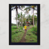 Ubud Bali Postkarte (Vorderseite)