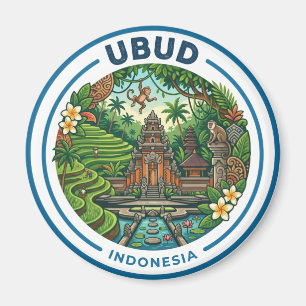 Ubud Indonesien Magnet