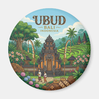 Ubud Indonesien Magnet