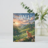 Ubud Indonesien Postkarte (Stehend Vorderseite)