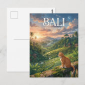 Ubud Indonesien Postkarte (Vorne/Hinten)