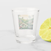 Ubud Indonesien Schnapsglas (Rückseite)