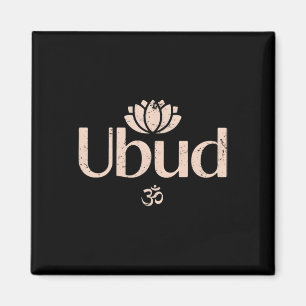 Ubud Li Om Spirituelle Lotus Reise Meditation Yoga Magnet