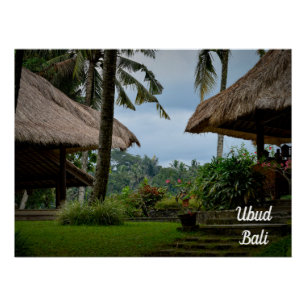 Ubud Travel, Bali Travel Poster
