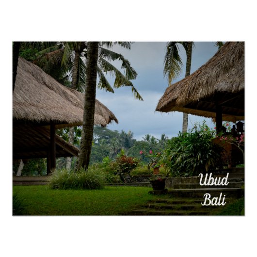 Ubud Travel, Bali Travel Poster (Vorderseite)