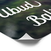 Ubud Travel, Bali Travel Poster (Ecke)