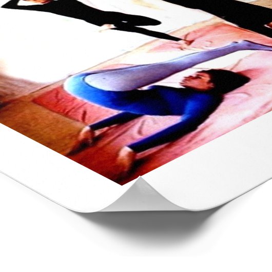 Übung Behalte Ihnen Young Poster (Ecke)