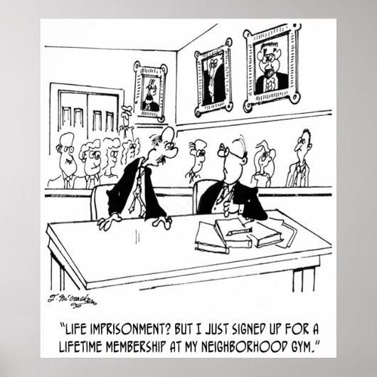 Übung Cartoon 5311 Poster (Vorne)