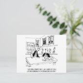 Übung Cartoon 5311 Postkarte (Stehend Vorderseite)