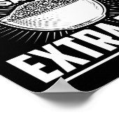 Übung, dachte ich, Sie sagten Extra Reis Funny Gym Poster (Ecke)