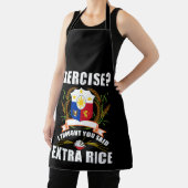 Übung, dachte ich, Sie sagten Extra Reis Philippin Schürze (InSitu)