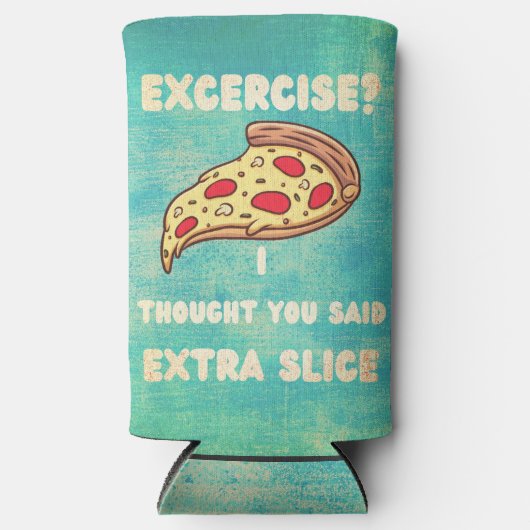 Übung, dachte ich, Sie sagten extra Slice Selters Dosenkühler (Vorderseite)