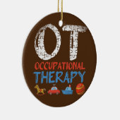 Übung der betrieblichen Therapie Keramik Ornament (Rechts)