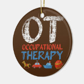 Übung der betrieblichen Therapie Keramik Ornament (Links)