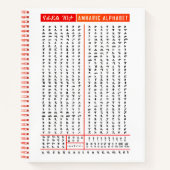 Übung der Schrift Notizblock (Vorderseite)