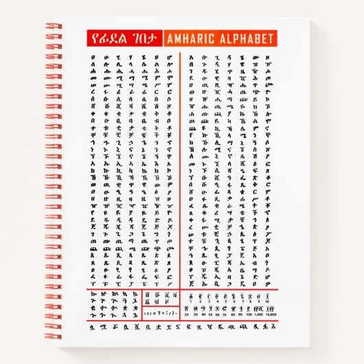 Übung der Schrift Notizblock (Vorderseite)