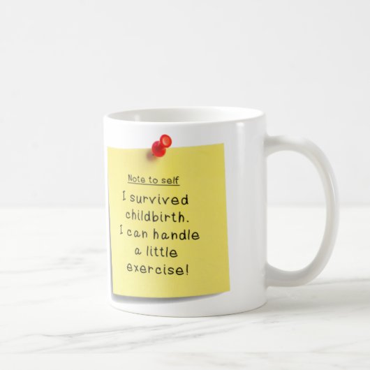 Übung der Tasse der Neujahrsentschließung durch di (Rechts)