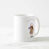 Übung erhält Perfekt (Geige) Kaffeetasse (VorderseiteRechts)