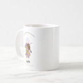Übung erhält Perfekt (Geige) Kaffeetasse (Vorderseite Links)
