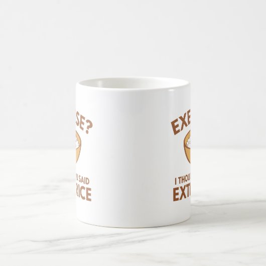 Übung ? Extra Rice Kaffeetasse (Mittel)