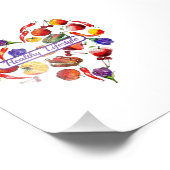 Übung "Gesunde Lifestyle-Entscheidungen" - Herz Fotodruck (Ecke)