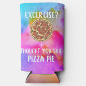 Übung Ich dachte, Sie sagten Pizza Pie 12oz Selters Dosenkühler (Vorderseite)