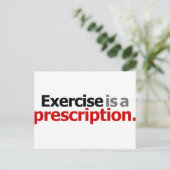 Übung ist eine Verordnung Postkarte (Stehend Vorderseite)