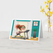 Übung Karte (Gelbe Blume)