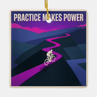 Übung Macht Macht Keramikornament
