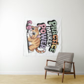 Übung Macht Macht Wandteppich (Beispiel (Horizontal))