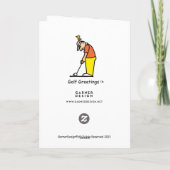 Übung macht perfekte Geburtstagskarte (Rückseite)