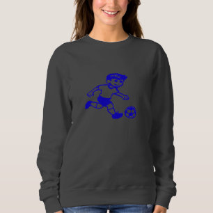 Übung macht perfektes Frauenfußball-Sweatshirt Sweatshirt