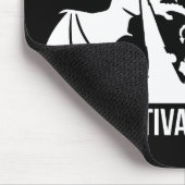 Übung, Motivation erforderlich, Drache - Funny Mousepad (Ecke)