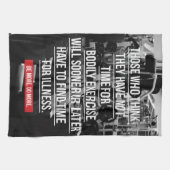 Übung - Motivierend Training Handtuch (Horizontal)