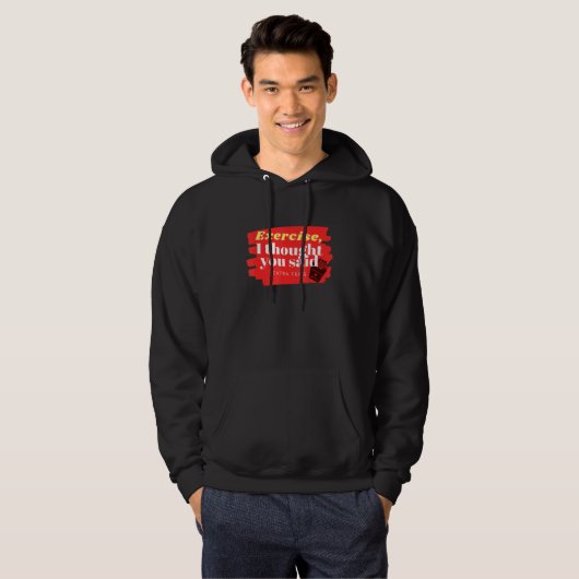 Übung oder Fries Hoodie (Vorne ganz)