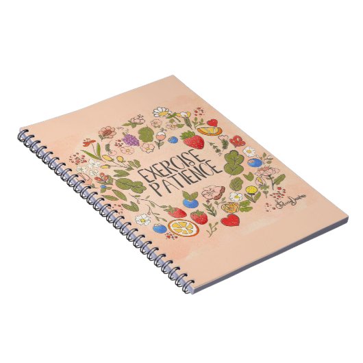 Übung Patience 8.5 xc 11 Notebook Notizblock (Rechte Seite)