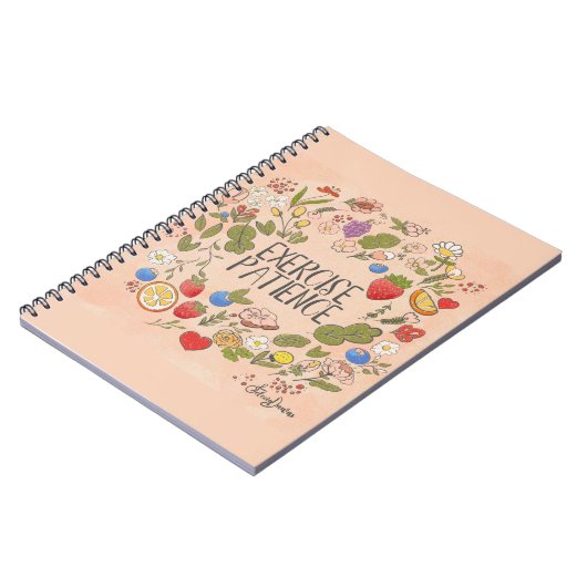 Übung Patience 8.5 xc 11 Notebook Notizblock (Linke Seite)