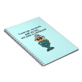 Übung, Push, Sprung Spaß Notizblock (Rechte Seite)