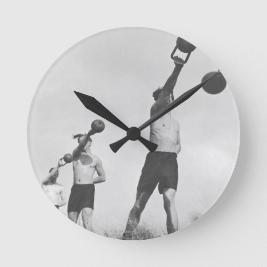 Übung Runde Wanduhr (Vorderseite)