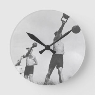 Übung Runde Wanduhr