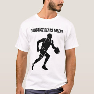 Übung schlägt Talent T-Shirt