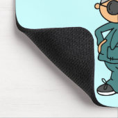 Übung, Stoß, Sprungs-Spaß Mousepad (Ecke)