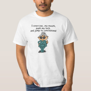Übung, Stoß, Sprungs-Spaß T-Shirt