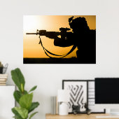 Übung von Schiffsmanövern durch Nahe Viertel Poster (Heimbüro)